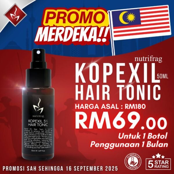 Kopexil Hair Tonic - Trial Set (1 Botol)